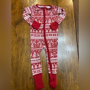 Little Sleepies Christmas 6-12 Zippy